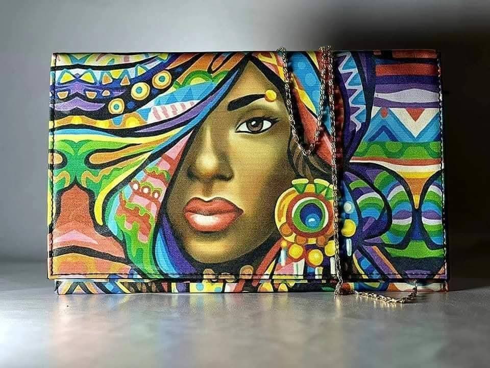 شنط جلد مطبوع - 4