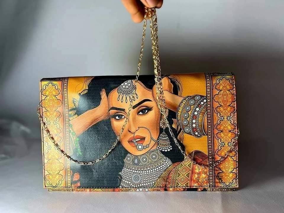 شنط جلد مطبوع - 2
